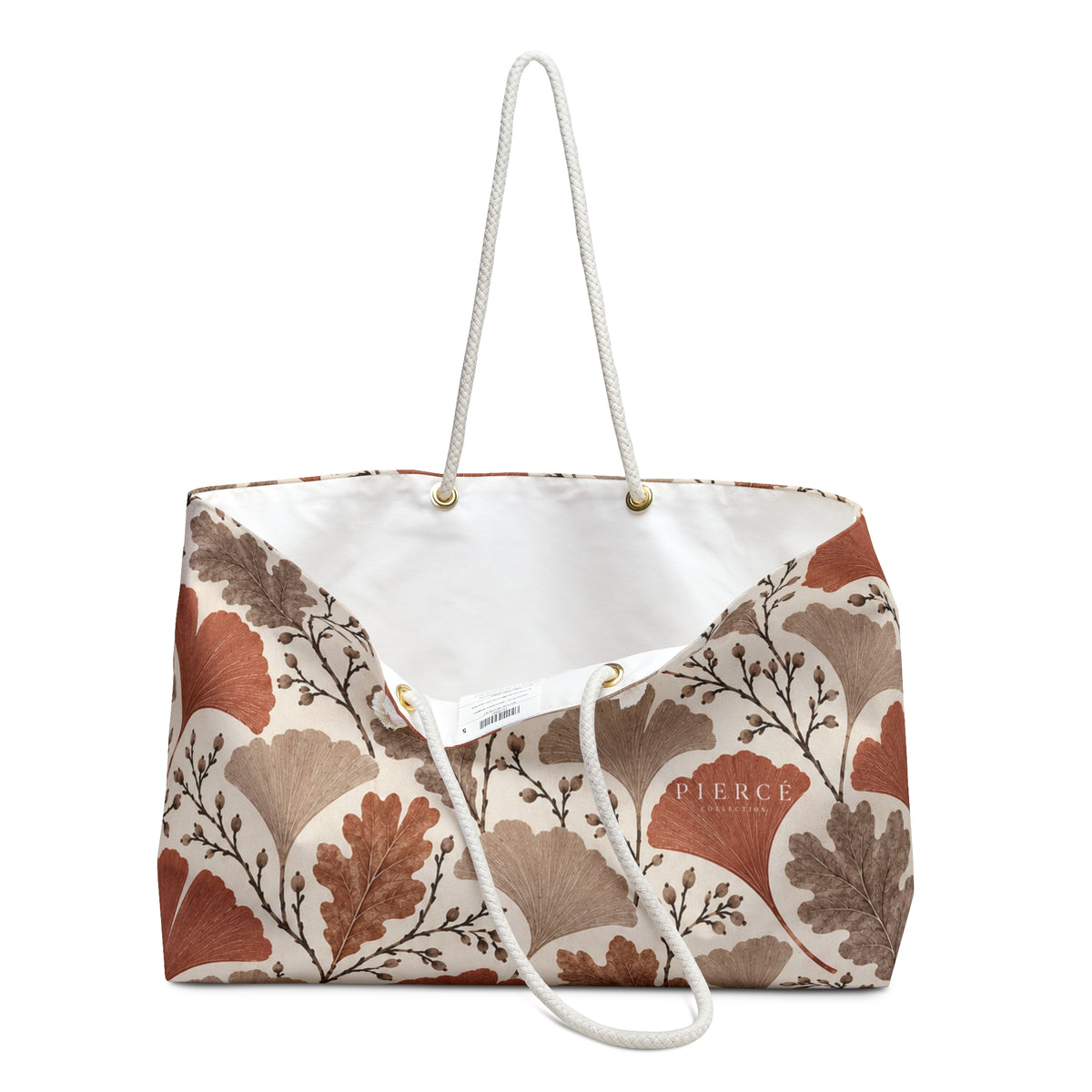 Piercé Collection Autumn Botanical Weekender Bag