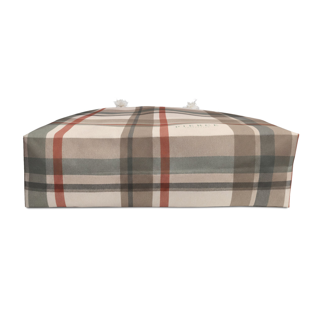 Piercé Collection Heritage Plaid Weekender Bag