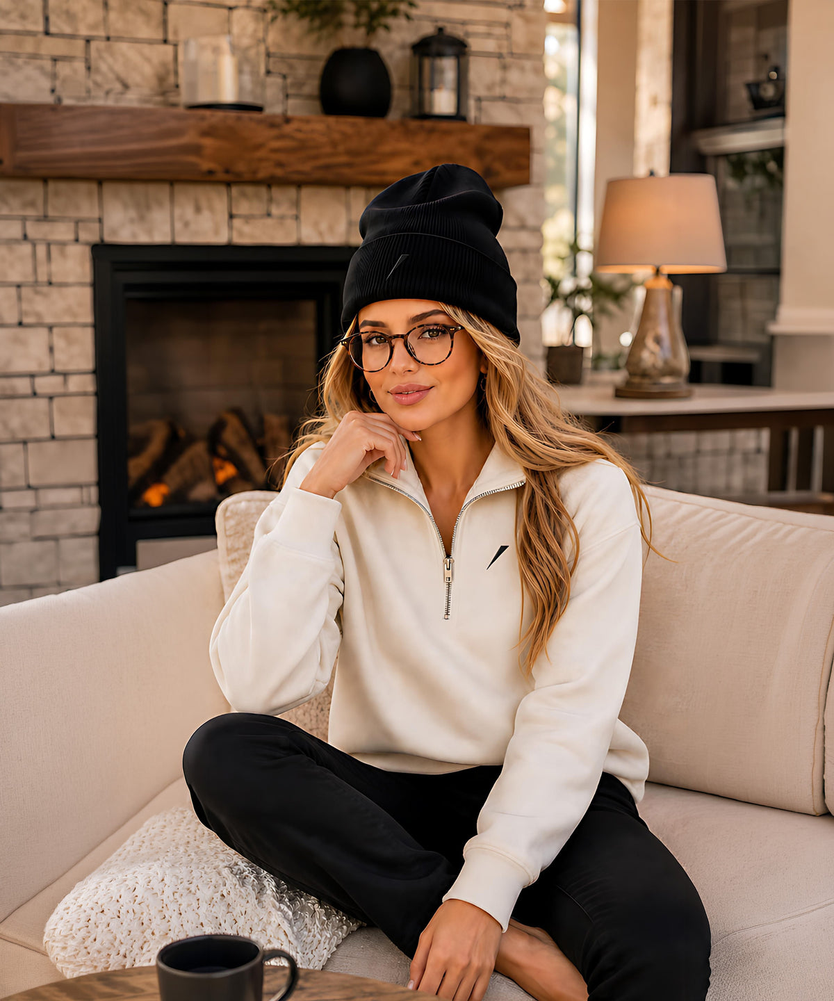 PIERCÉ Collection Everyday Essentials Cuffed Beanie