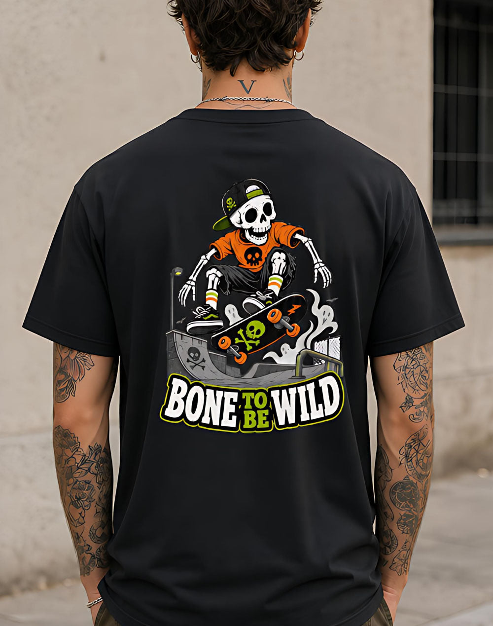 Bone Legends "Bone to Be Wild" Men's Graphic Tee