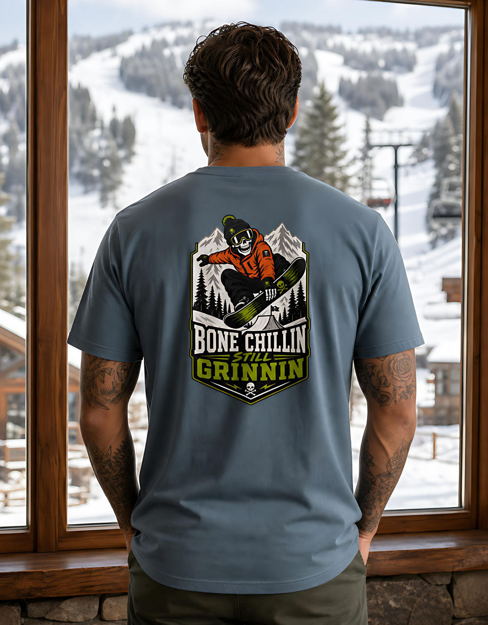 Bone Legends "Bone Chillin" Men's Graphic Tee