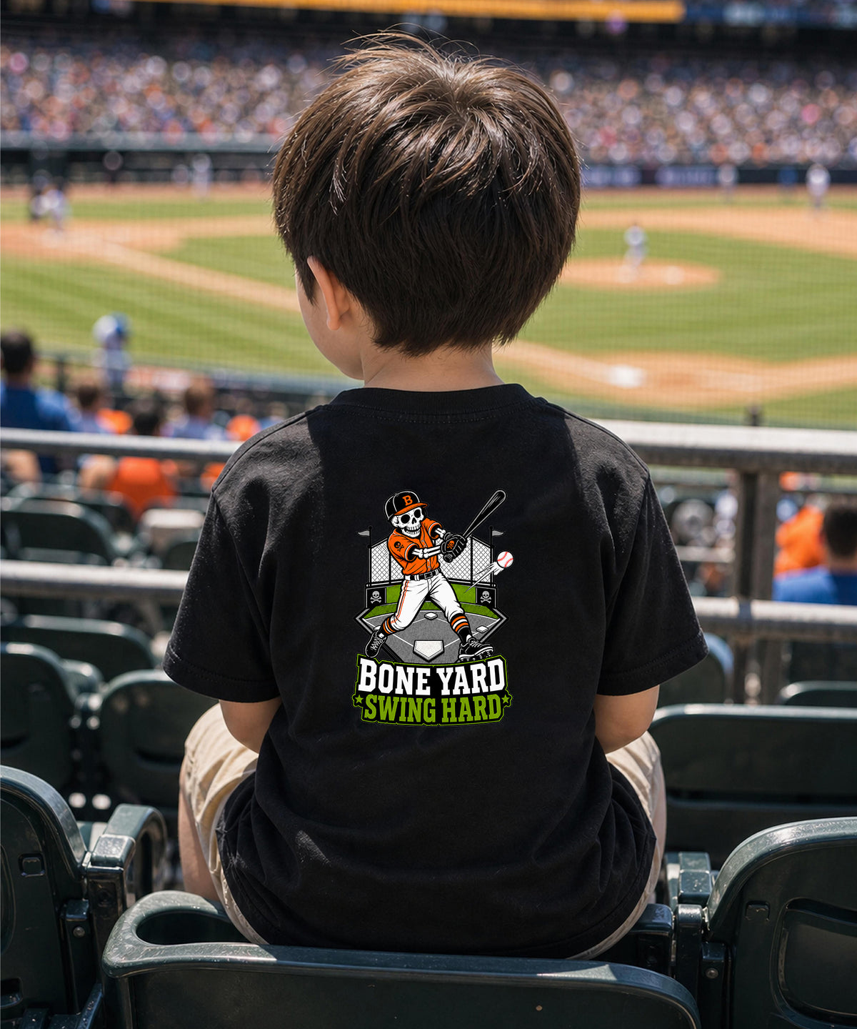 Bone Legends "Swing Hard" Toddler Graphic Tee