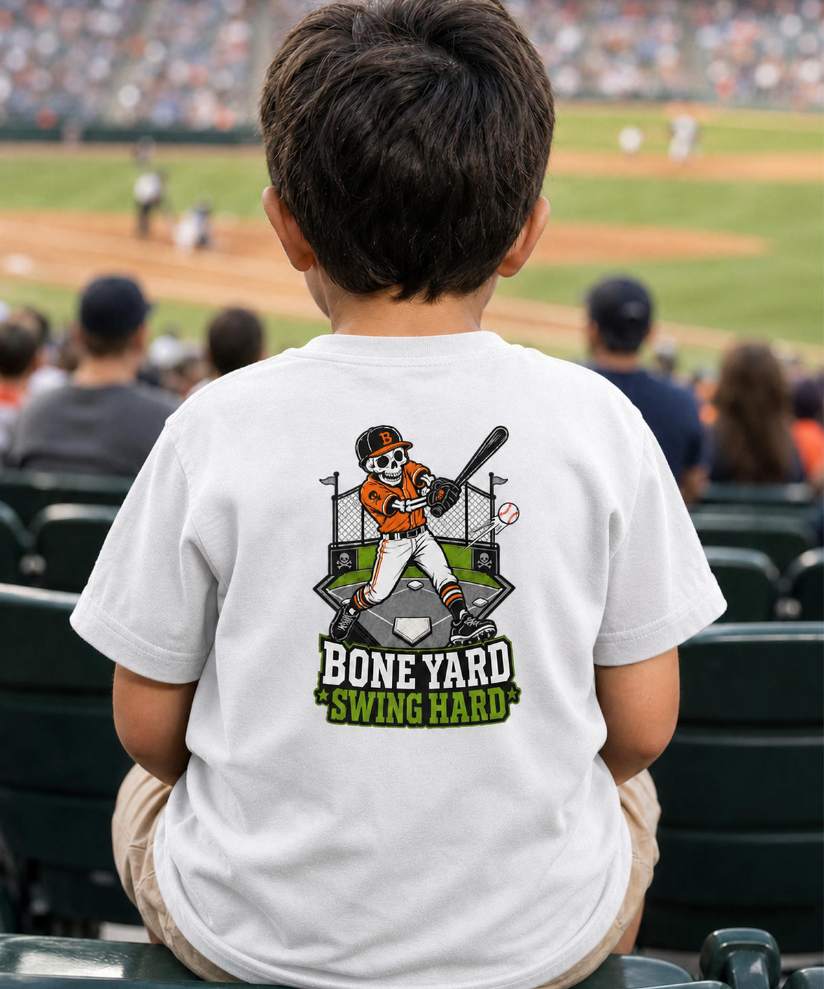Bone Legends "Swing Hard" Toddler Graphic Tee