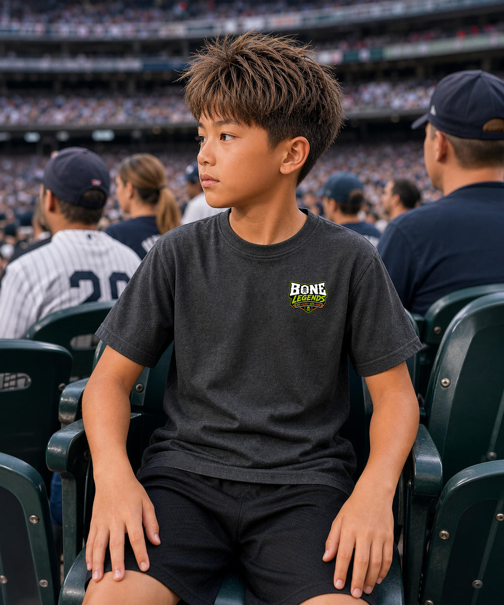 Bone Legends "Swing Hard" Youth Graphic Tee