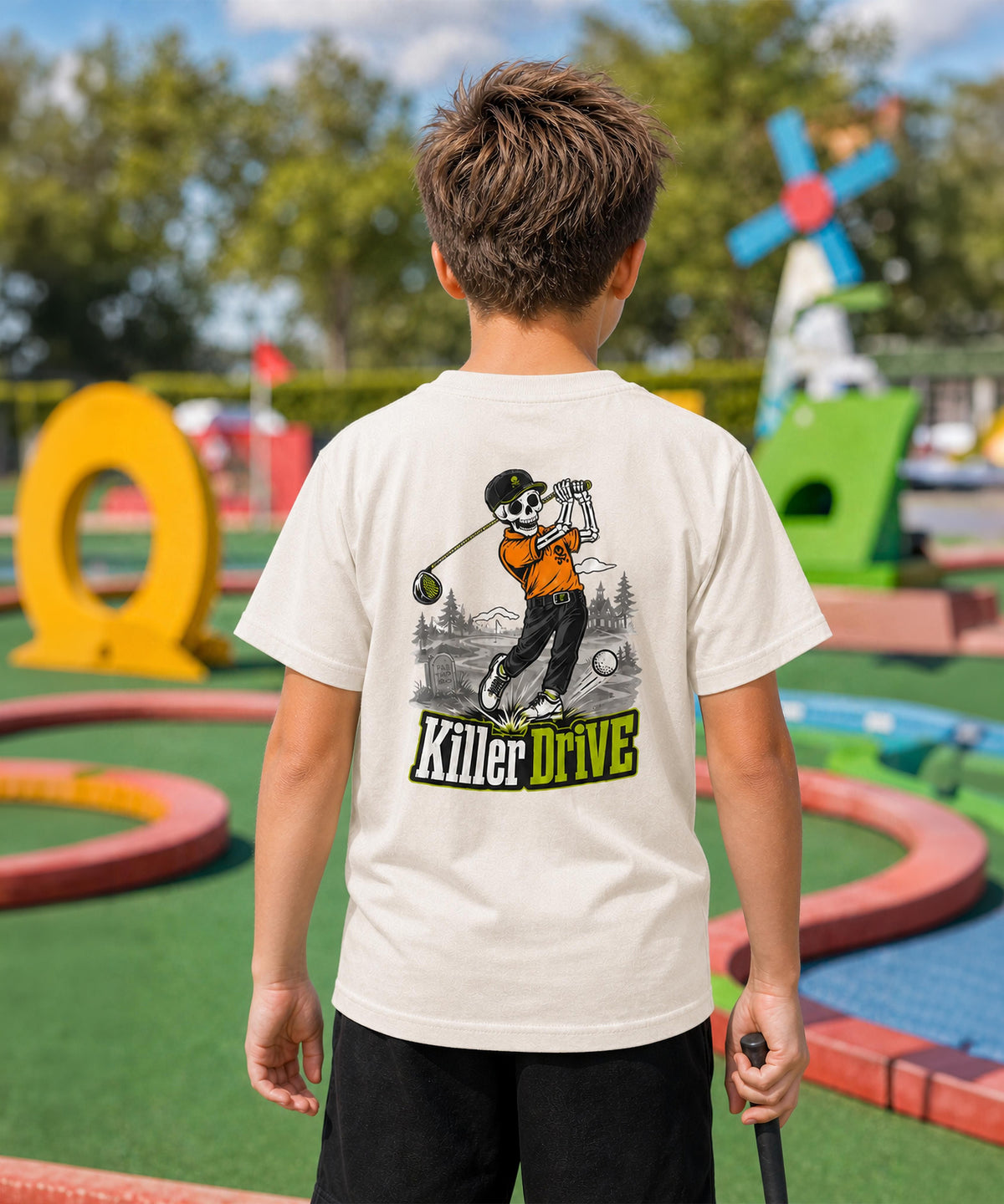 Bone Legends "Killer Drive" Youth Graphic Tee