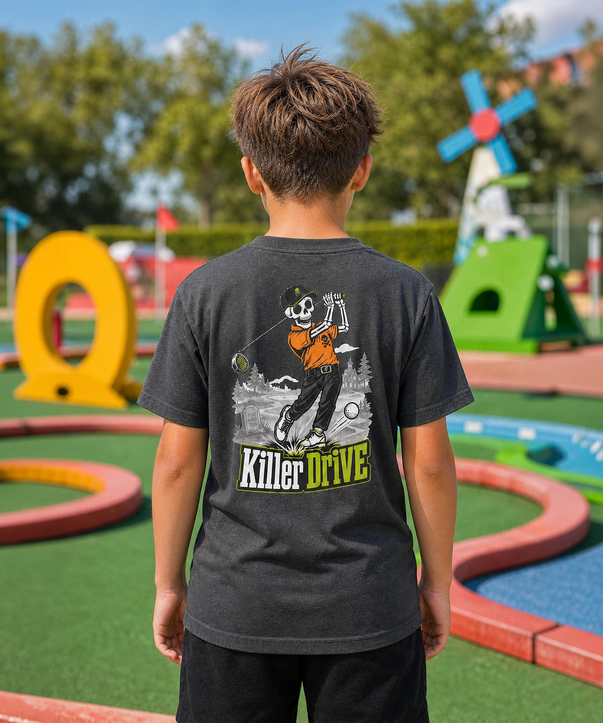 Bone Legends "Killer Drive" Youth Graphic Tee