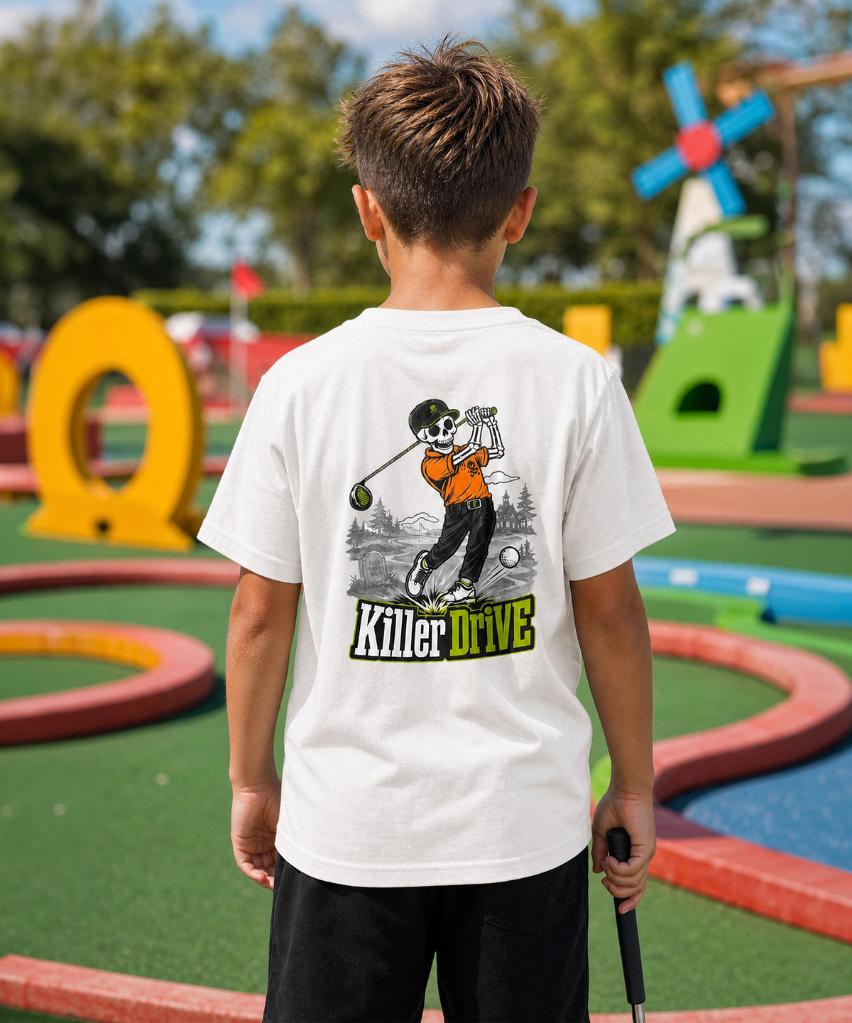 Bone Legends "Killer Drive" Youth Graphic Tee