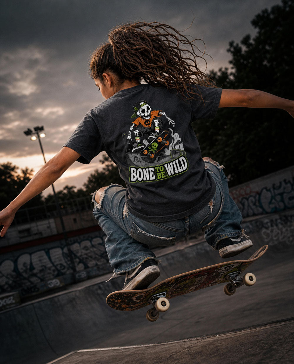Bone Legends "Bone to Be Wild" Youth Graphic Tee