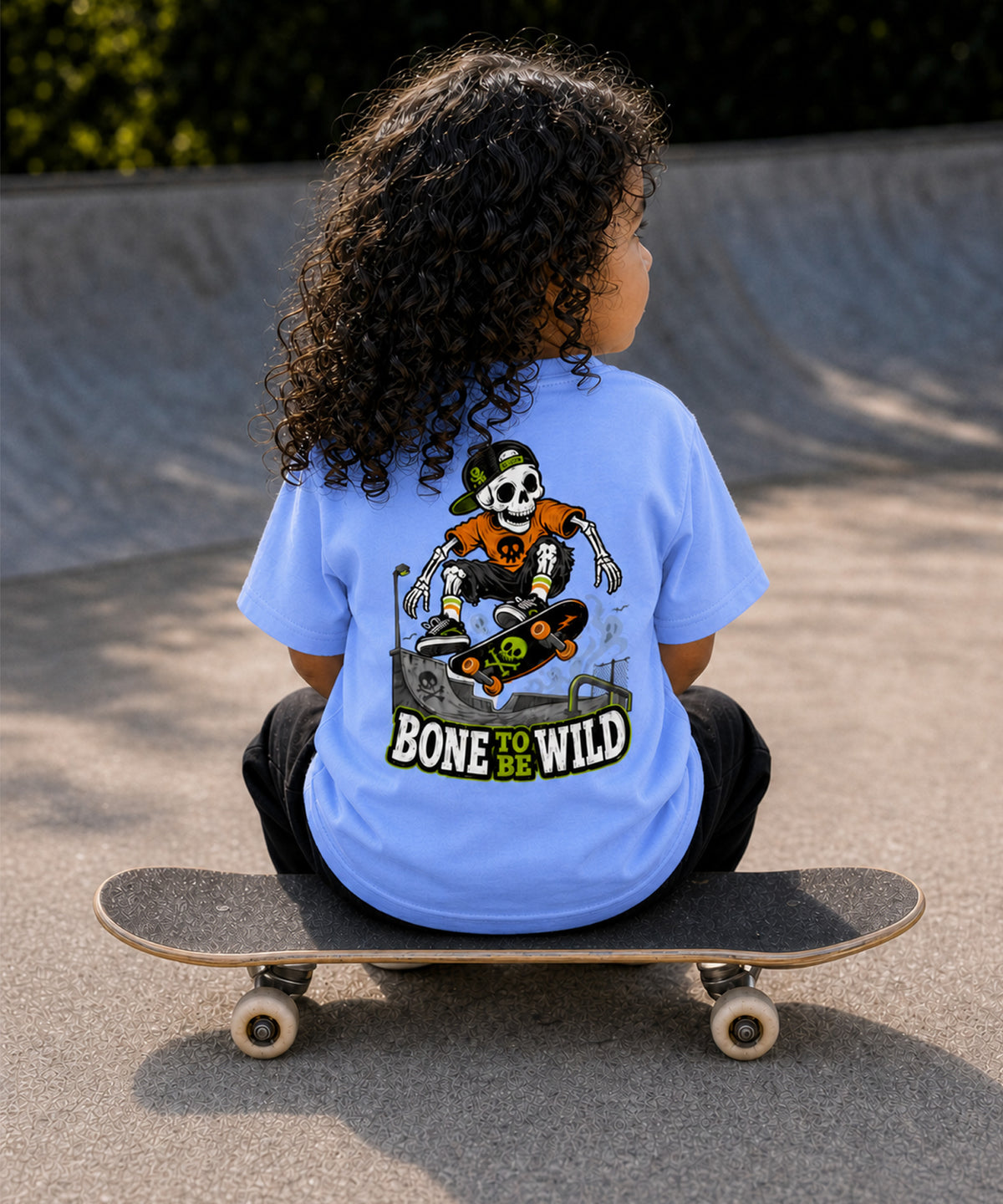 Bone Legends "Bone to Be Wild" Toddler Graphic Tee
