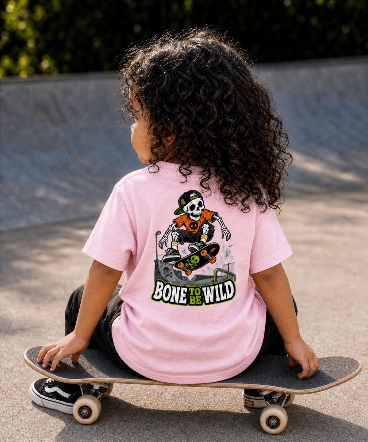 Bone Legends "Bone to Be Wild" Toddler Graphic Tee