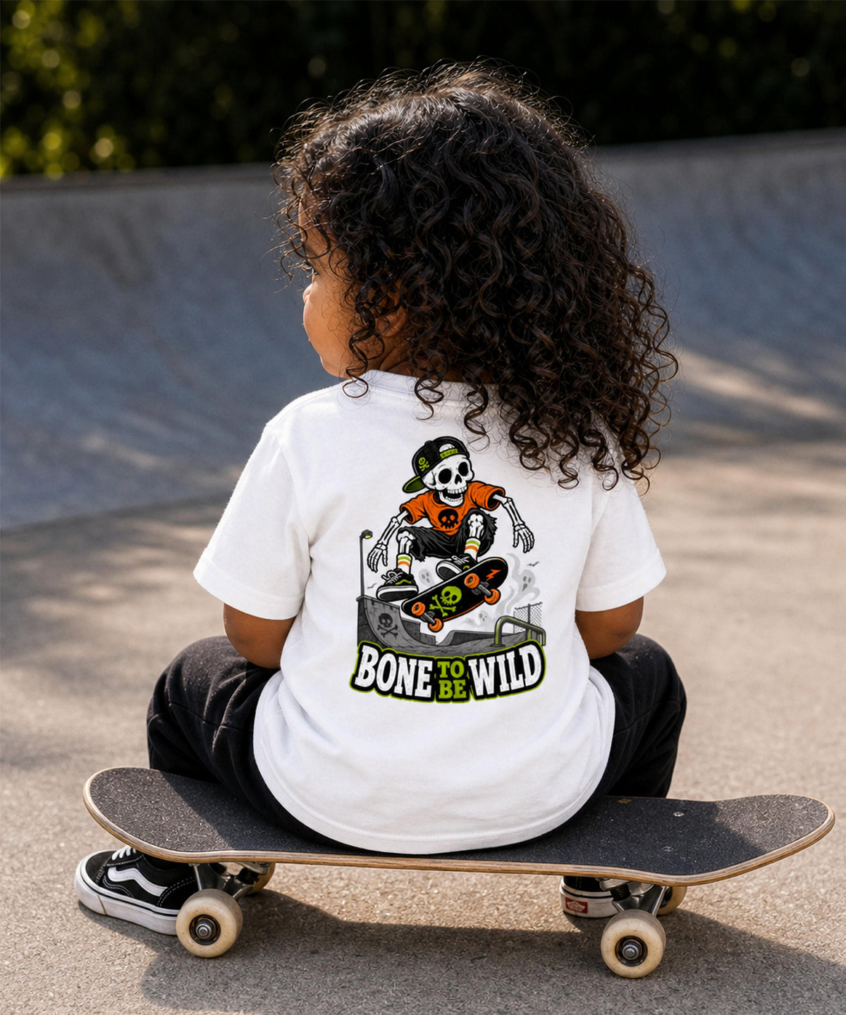 Bone Legends "Bone to Be Wild" Toddler Graphic Tee
