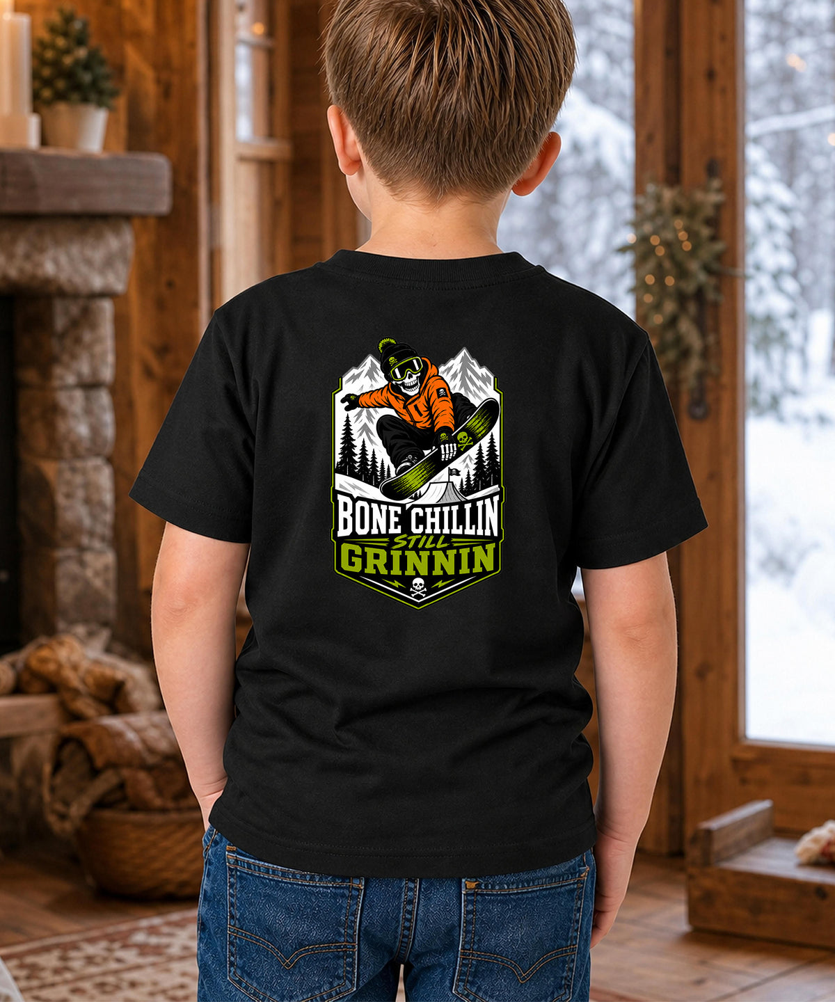Bone Legends "Bone Chillin" Toddler Graphic Tee