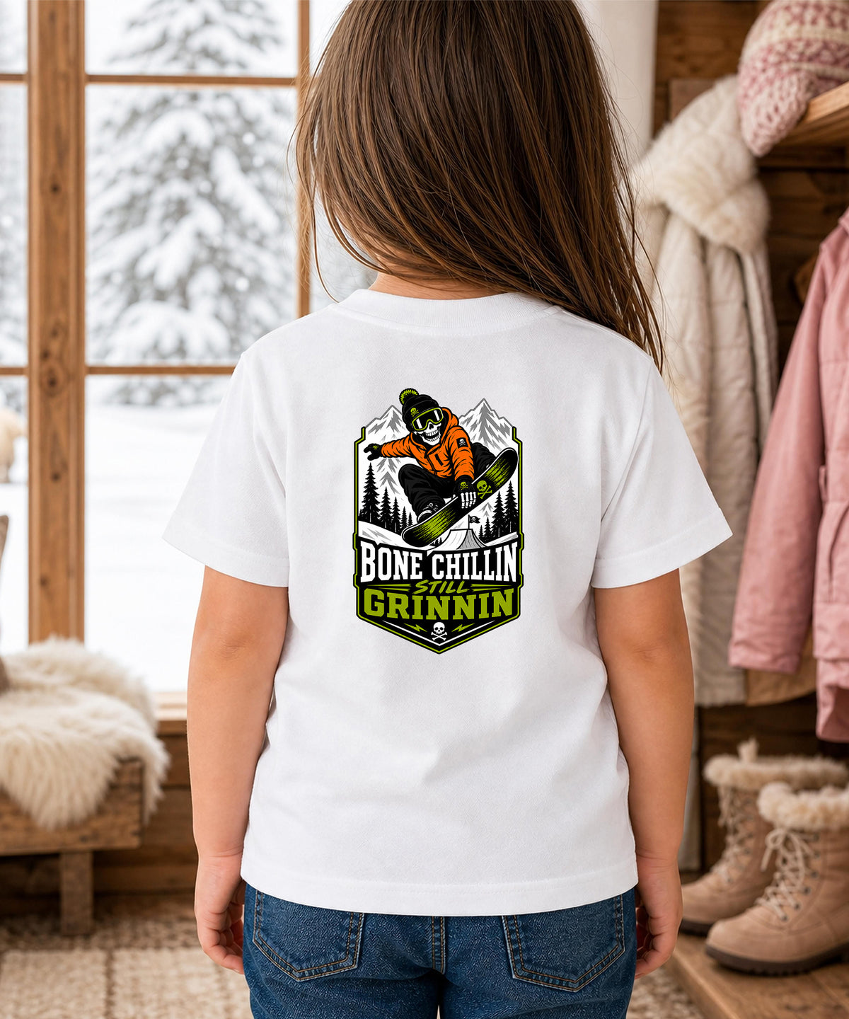 Bone Legends "Bone Chillin" Toddler Graphic Tee