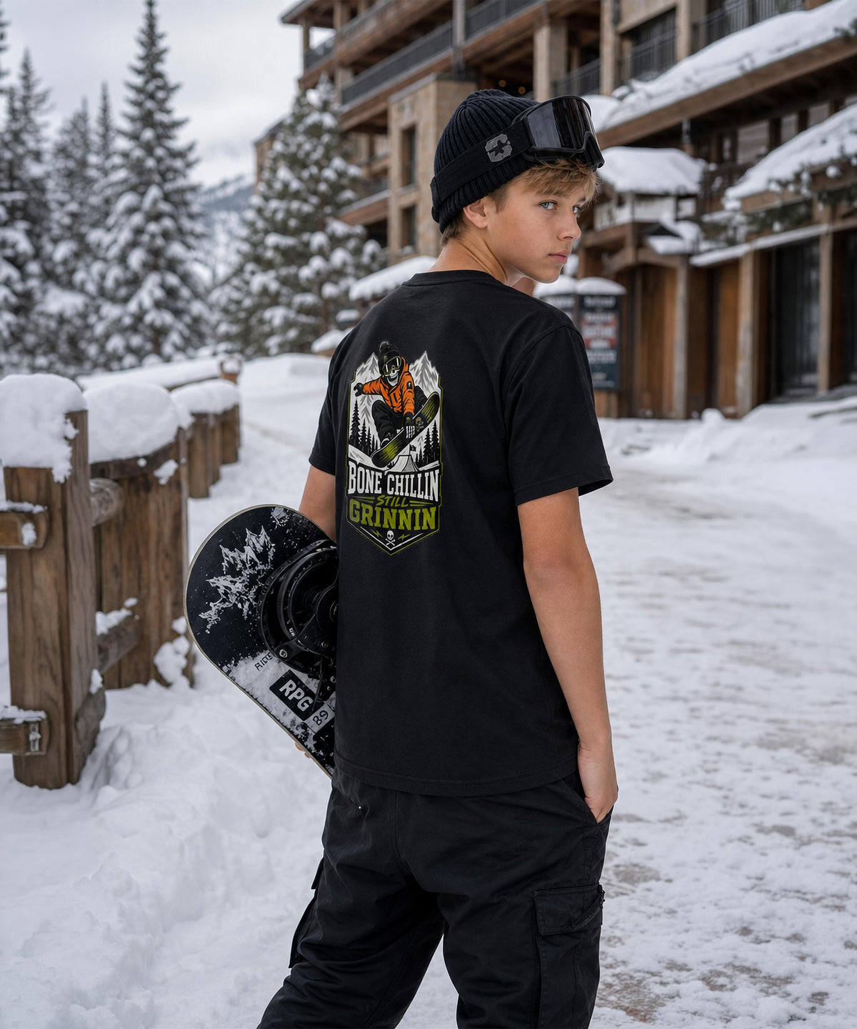 Bone Legends "Bone Chillin" Youth Graphic Tee