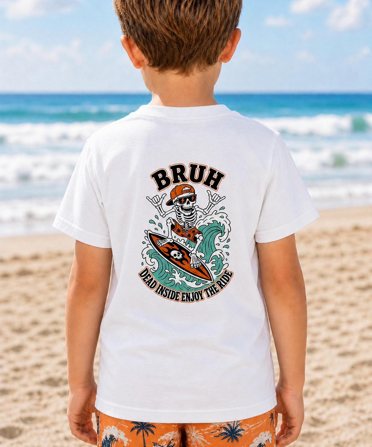 Bone Legends "Bruh" Toddler Graphic Tee