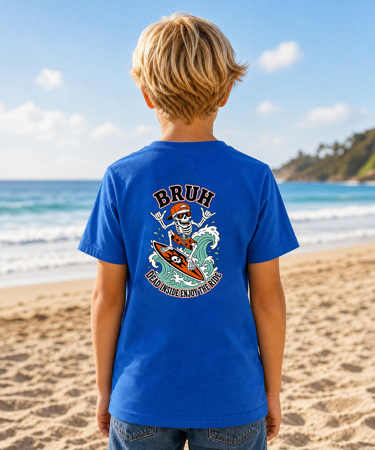 Bone Legends "Bruh" Youth Graphic Tee