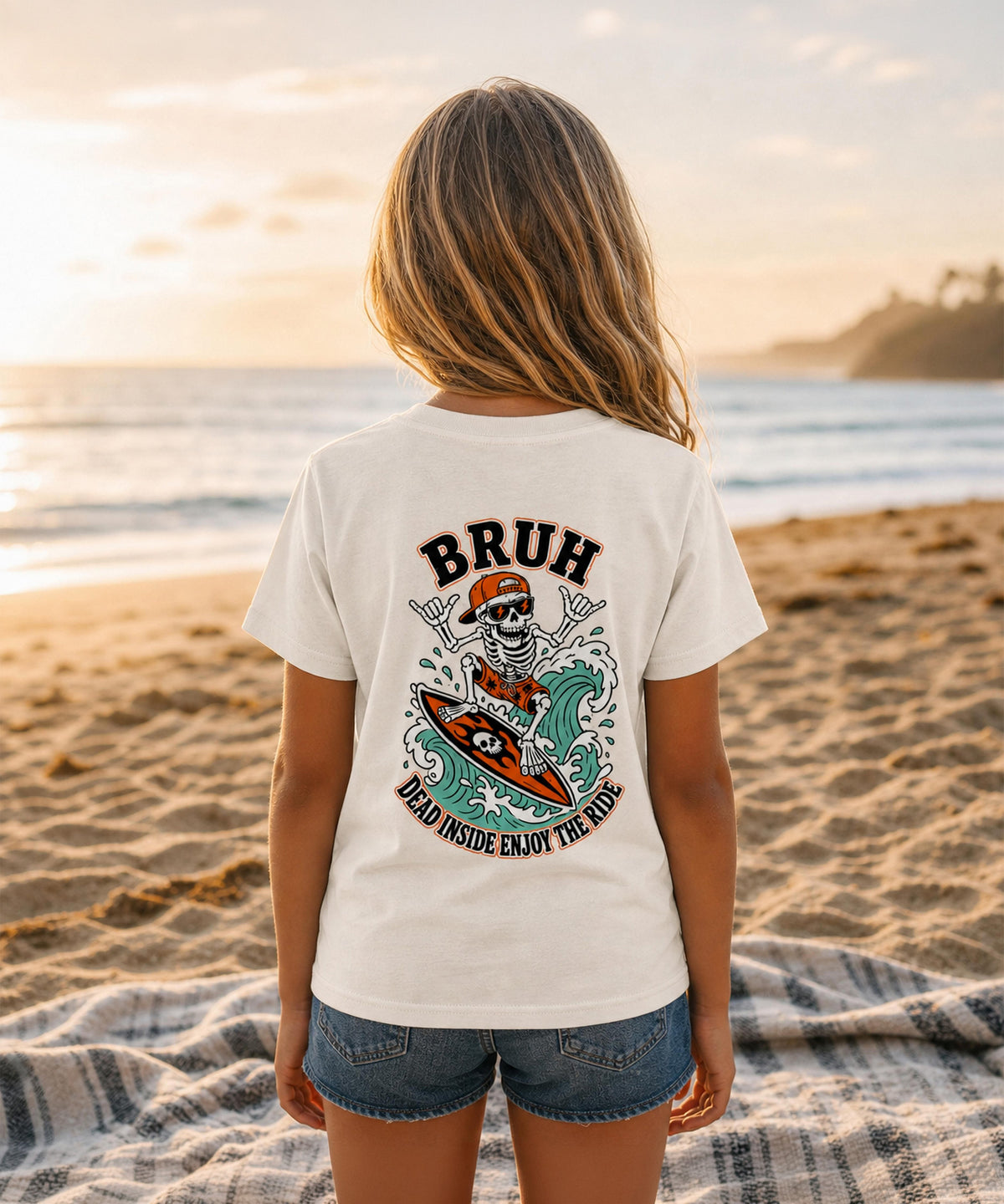 Bone Legends "Bruh" Youth Graphic Tee
