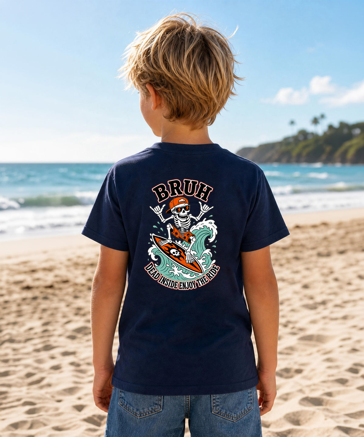Bone Legends "Bruh" Youth Graphic Tee
