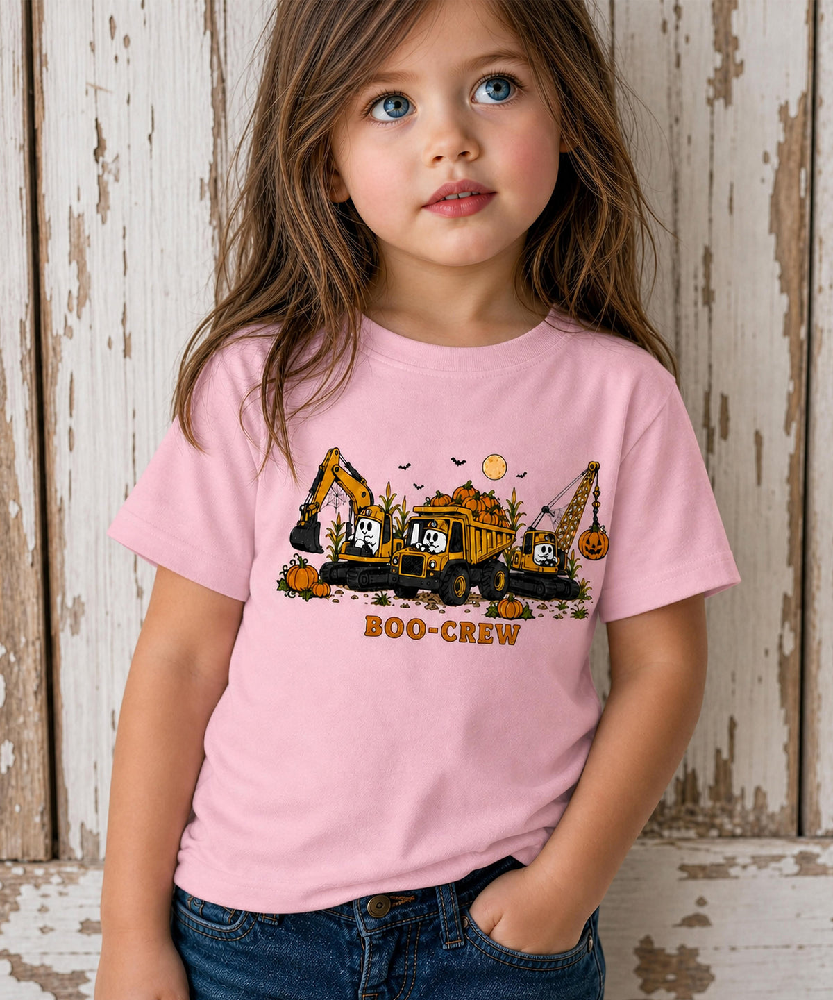 Golden Moments "Boo Crew" Crane Youth Graphic Tee