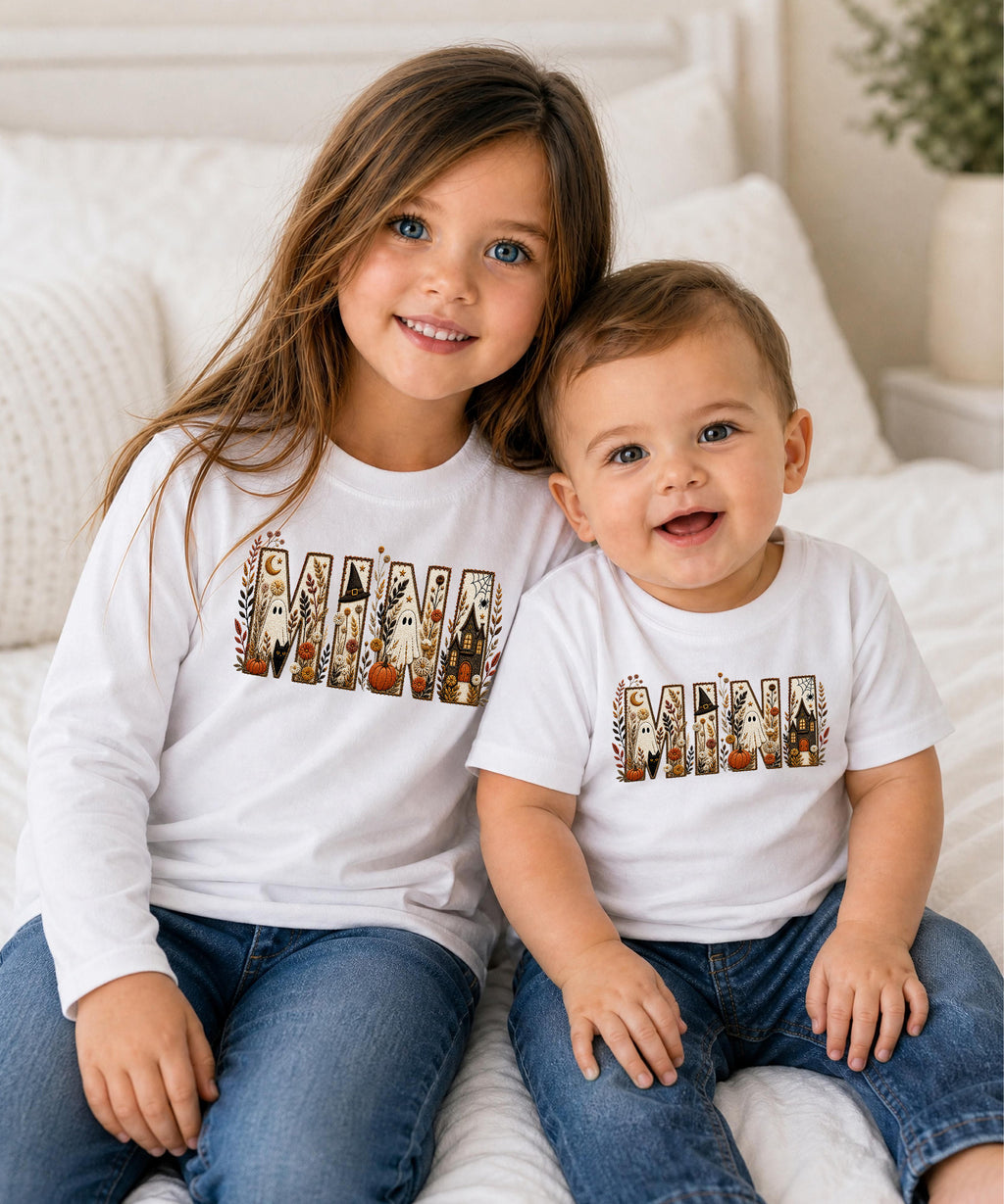 Golden Moments "Spooky Fall Mini" Youth Long Sleeve
