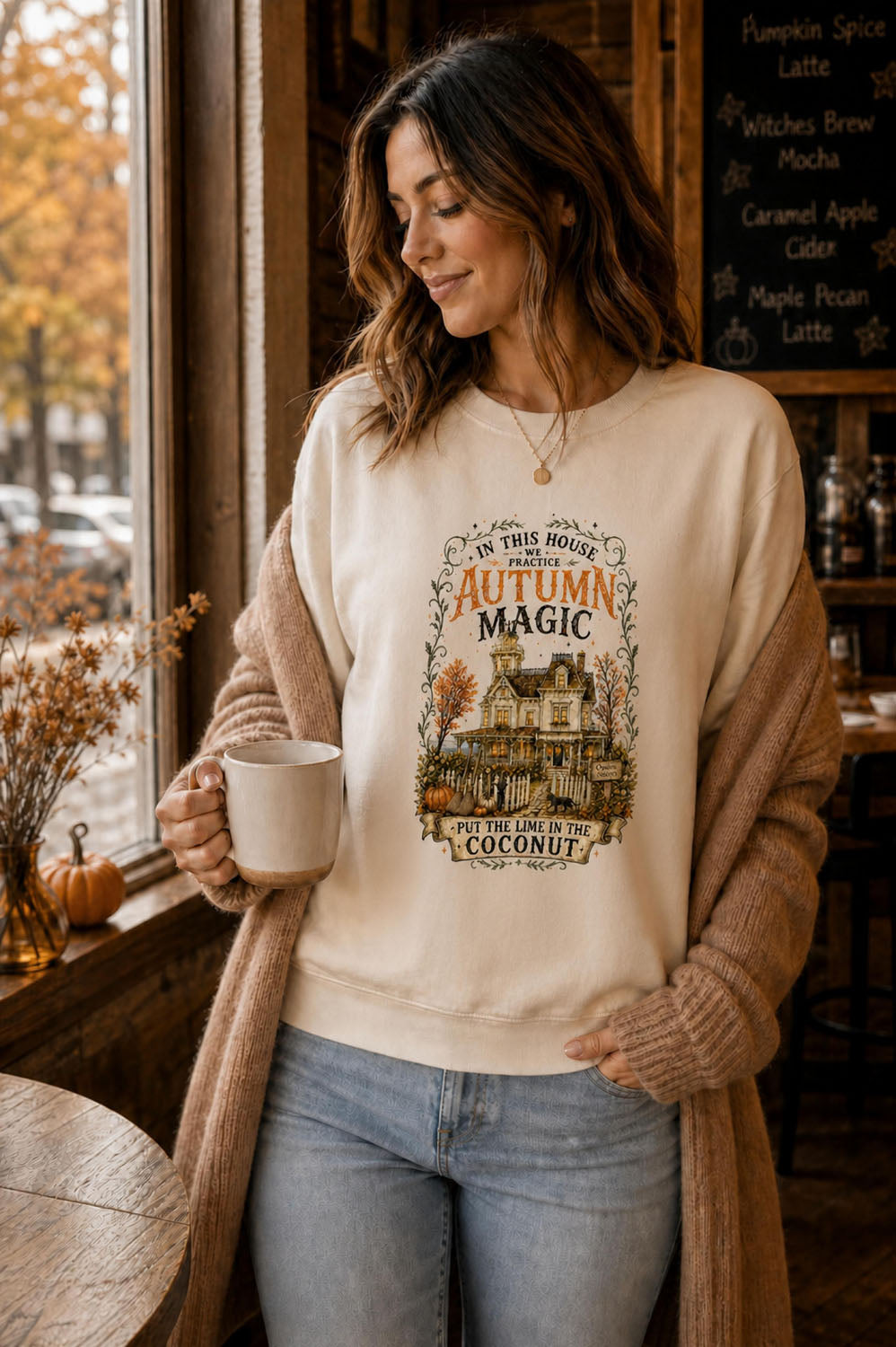 Golden Moments "Autumn Magic" Crewneck Sweatshirt