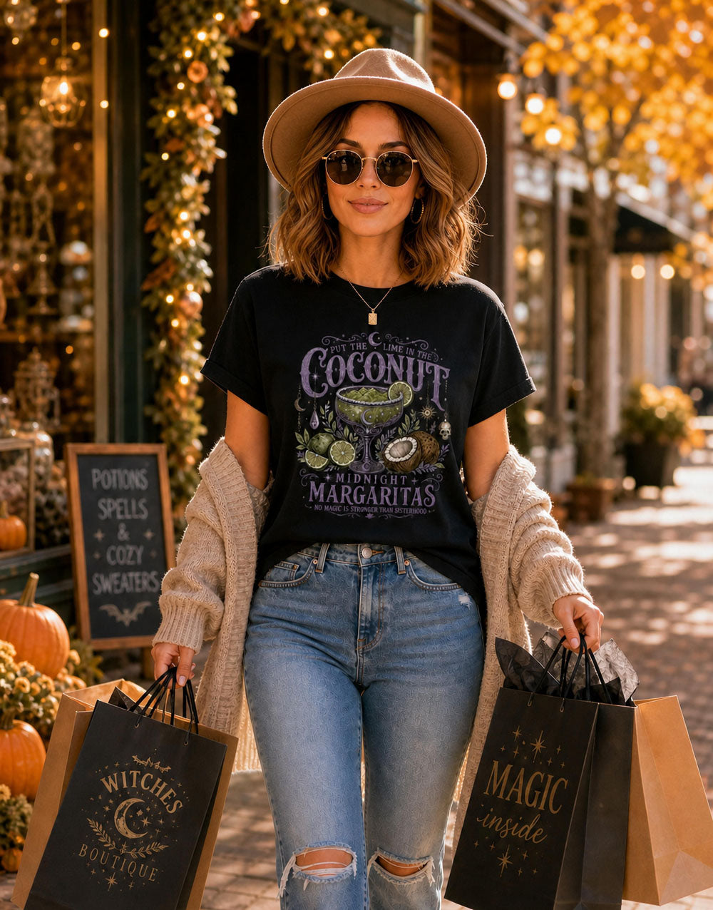 Golden Moments “Midnight Margaritas” Graphic Tee