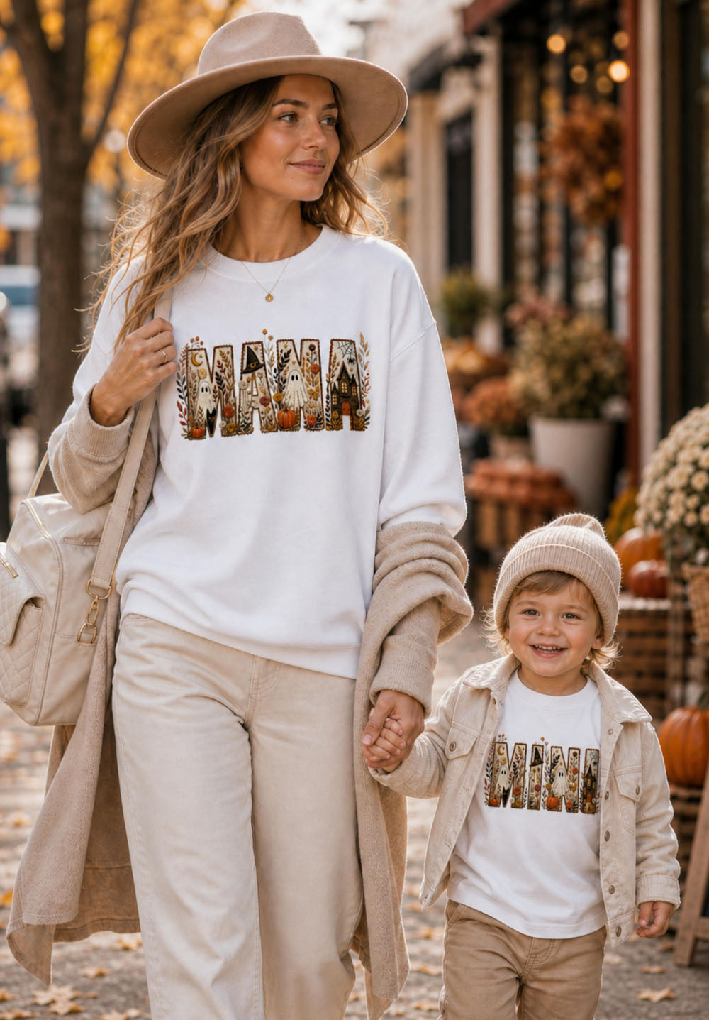 Golden Moments "Spooky Fall Mama" Women's Sweatshirt