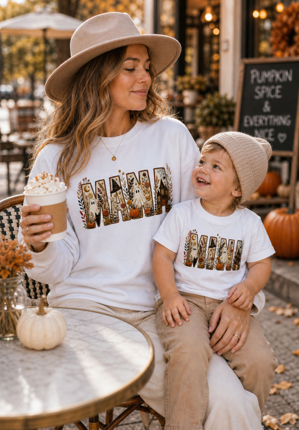 Golden Moments "Spooky Fall Mama" Women's Sweatshirt