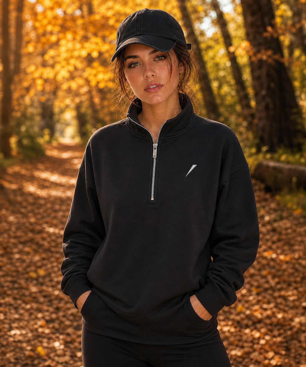 Piercé Collection Everyday Essentials Quarter Zip
