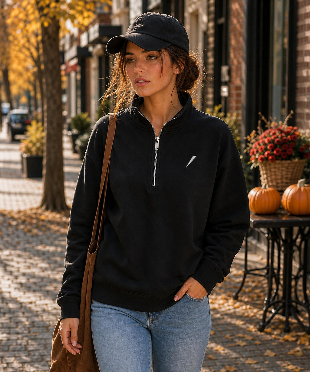 Piercé Collection Everyday Essentials Quarter Zip
