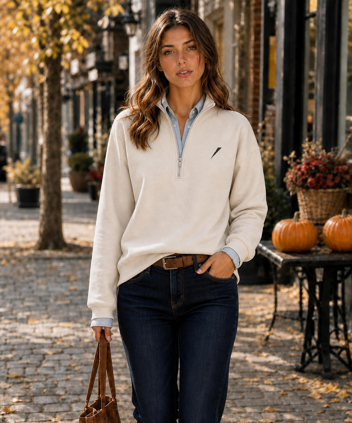 Piercé Collection Everyday Essentials Quarter Zip