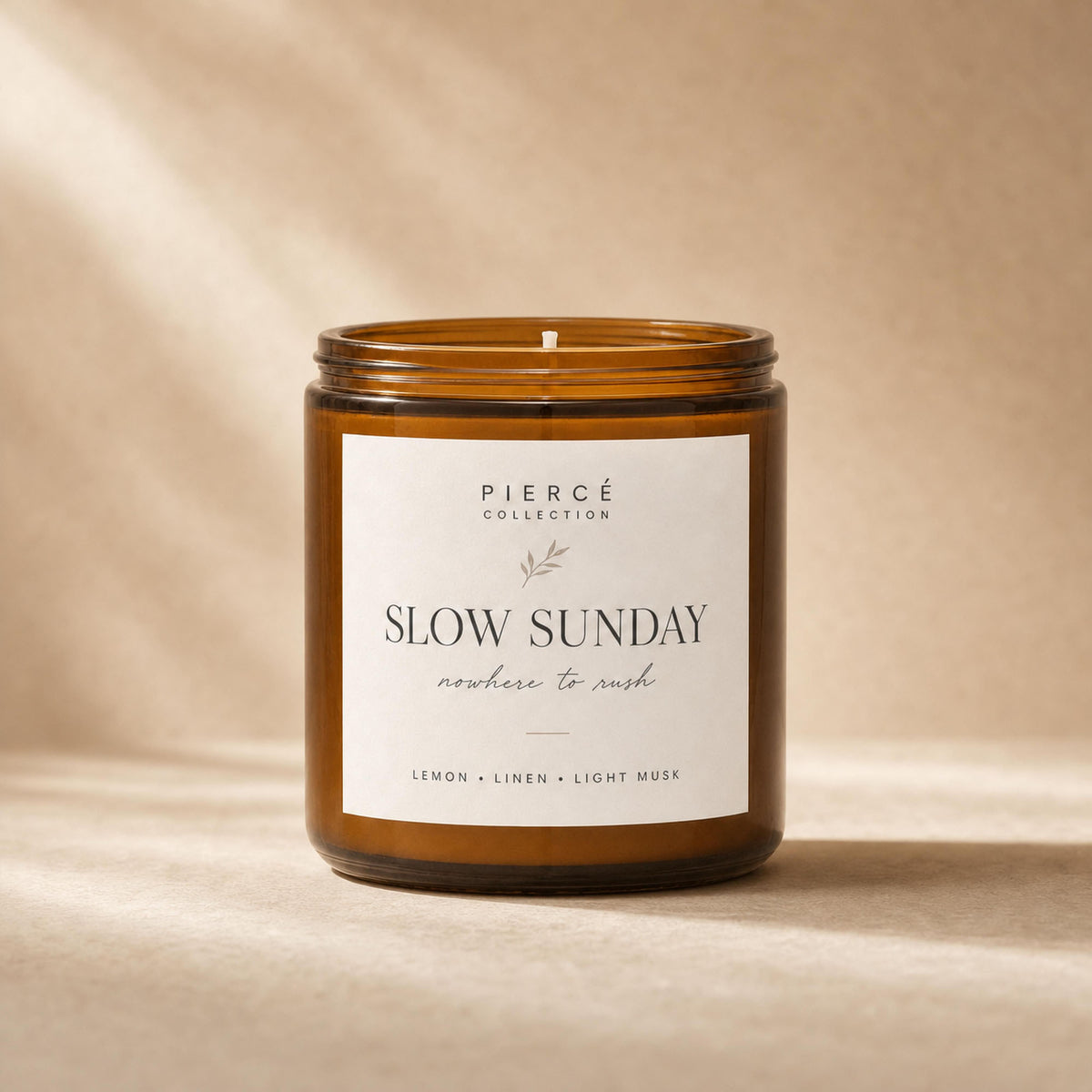 Piercé Collection "Slow Sunday" Candle