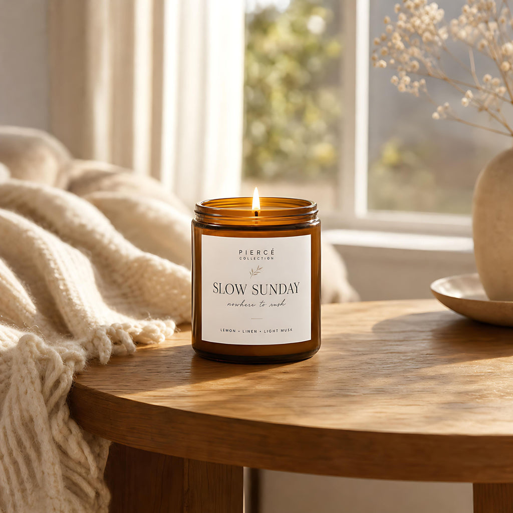 Piercé Collection "Slow Sunday" Candle