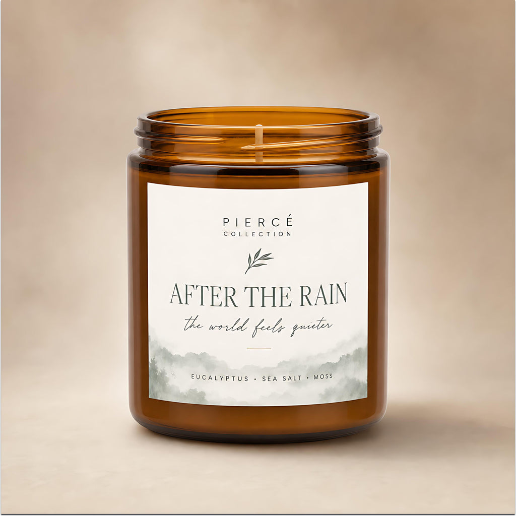 Piercé Collection "After the Rain" Candle