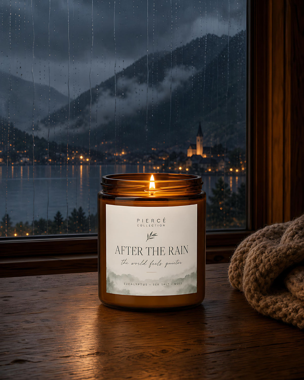 Piercé Collection "After the Rain" Candle