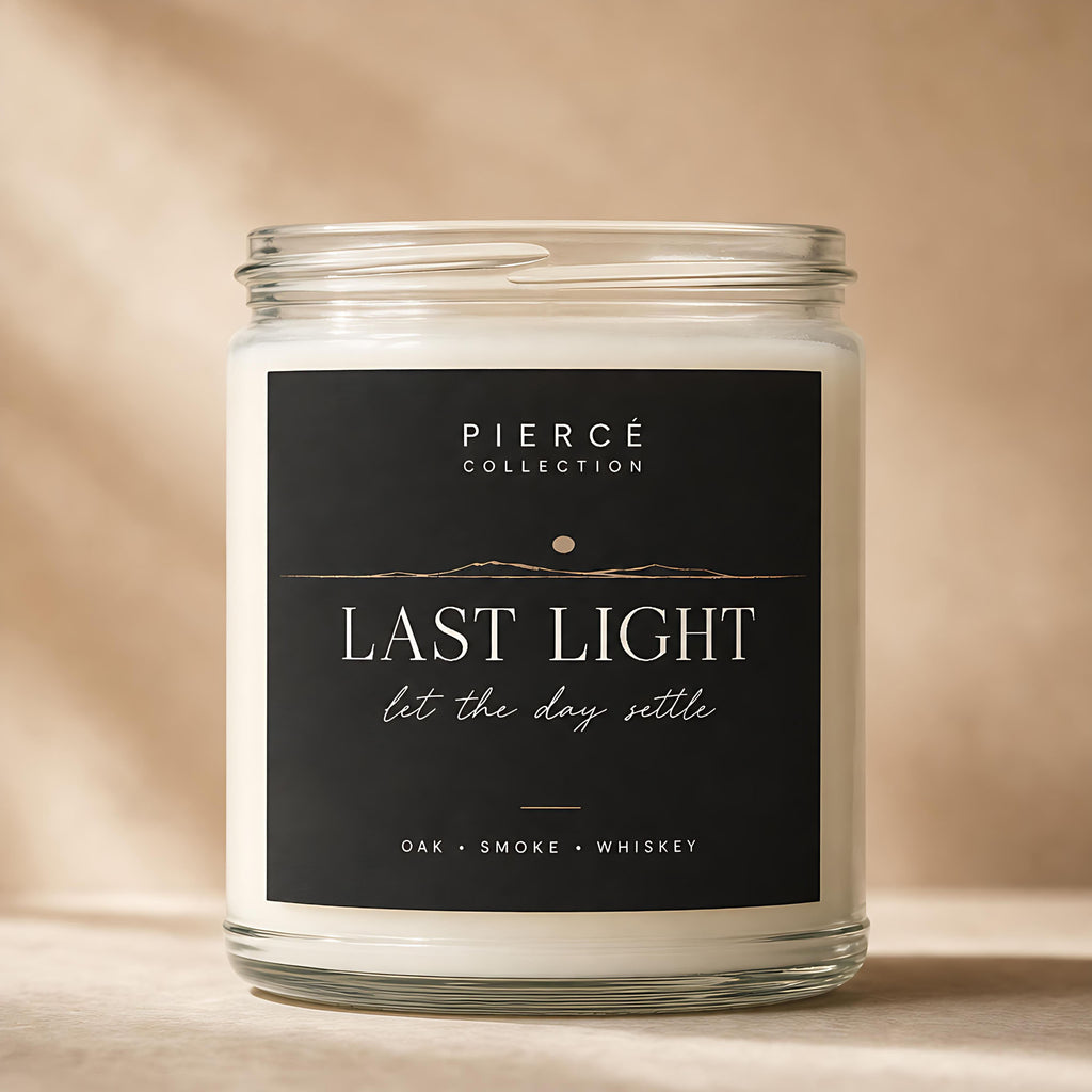 Piercé Collection "Last Light" Candle
