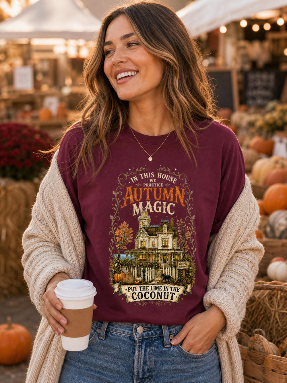 Golden Moments "Autumn Magic" Graphic Tee